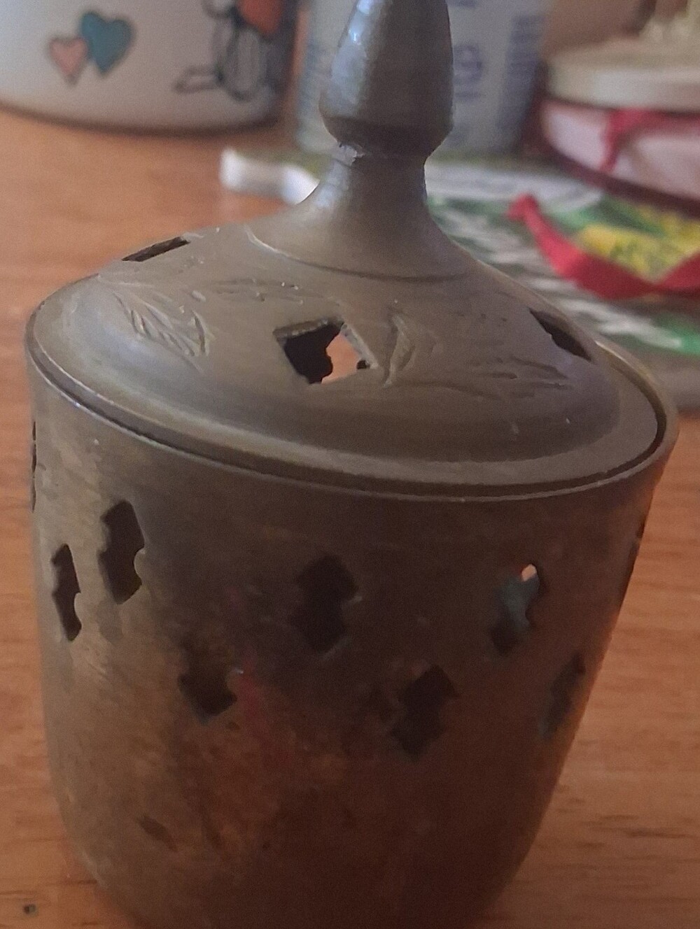 Vintage Brass Incense Burner